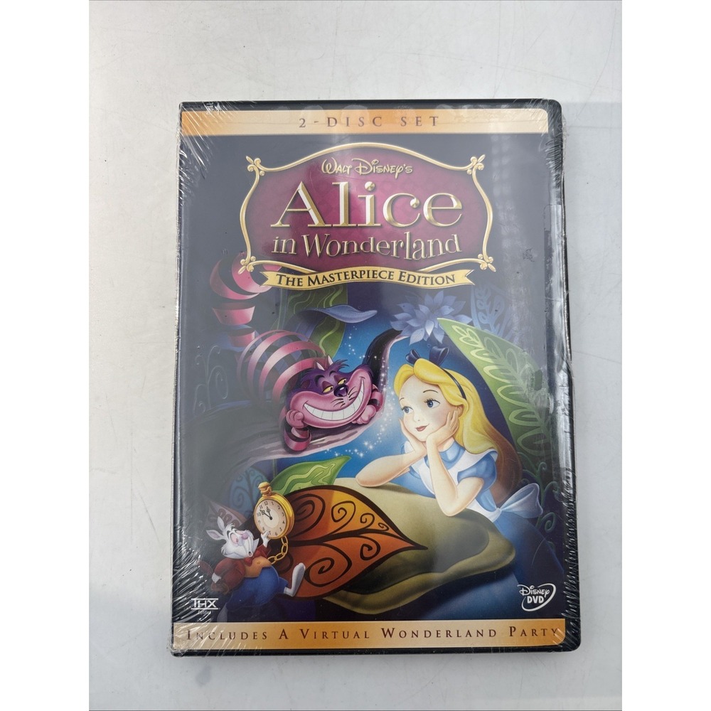 Alice in Wonderland (DVD, 2004, 2-Disc Set, The Masterpiece Edition)